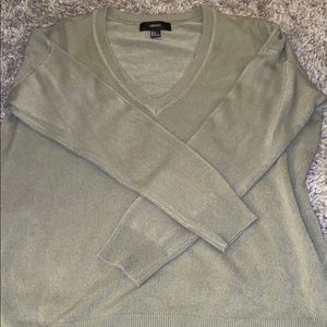 Olive green sweater